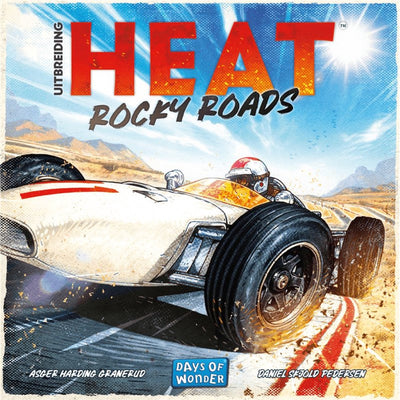 Days of Wonder, extension du jeu de société, piste de course sur routes rocailleuses et chaudes.