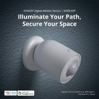 Sonoff zigbee capteur de mouvement snzb-03p pour la sécurité et l'automatisation de la maison