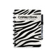 Carnet effaçable Correctbook a5 - bon zèbre - ligné - carnet réutilisable - avec lingette pour stylo - peut être complété par des pages supplémentaires