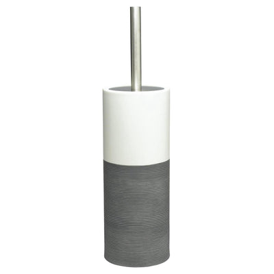 Brosse de toilette Sealskin doppio avec support autoportant - gris