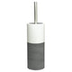 Brosse de toilette Sealskin doppio avec support autoportant - gris