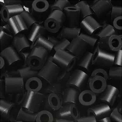 Perles à repasser Nabbi, dim. 5x5 mm, diamètre intérieur 2,5 mm, moyen, noir (32220), 6000 pièces 1 boîte
