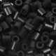 Perles à repasser Nabbi, dim. 5x5 mm, diamètre intérieur 2,5 mm, moyen, noir (32220), 6000 pièces 1 boîte