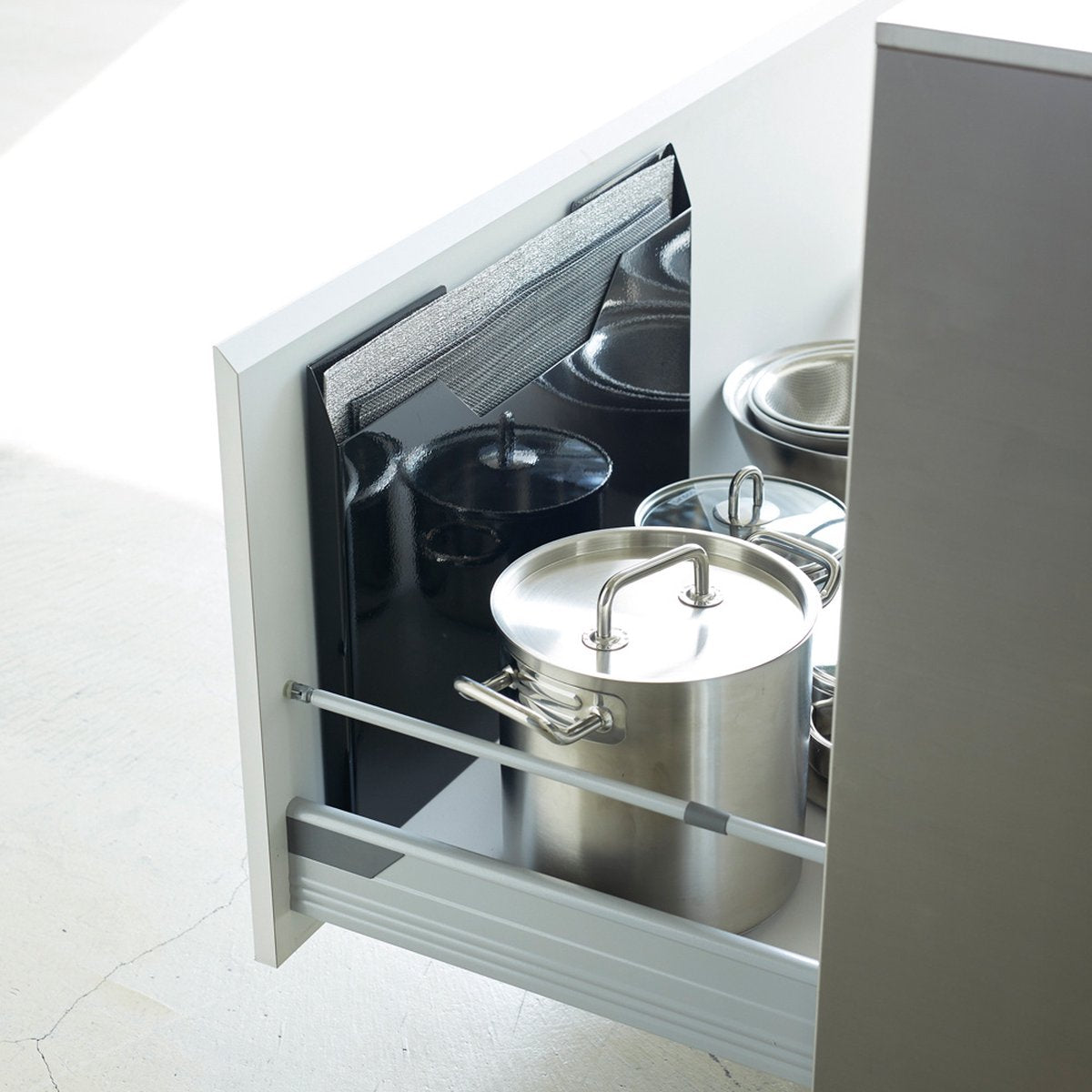 Porte-set de table Yamazaki - tour - blanc