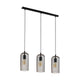 Lampe à suspension Eglo roccamena - e27 - 73 cm - cuivre noir