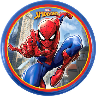 Sombo wurfscheibe spiderman, différentes couleurs, plastique