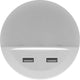 Veilleuse Ledvance LED : pour prise, lunetta USB 13 W, 220…240 V, angle d'éclairage : 120, blanc chaud, 3000 K, matériau du corps : polycarbonate (PC) acrylonitrile butadiène styrène (ABS), IP20