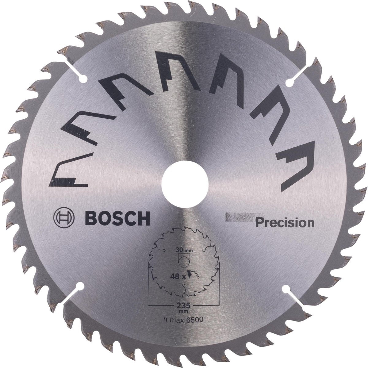 Lame de scie circulaire Bosch précision 235x2x30 25,t48 (1)