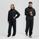Rogelli Commuter Essential Combinaison de pluie unisexe - imperméable - noir - m