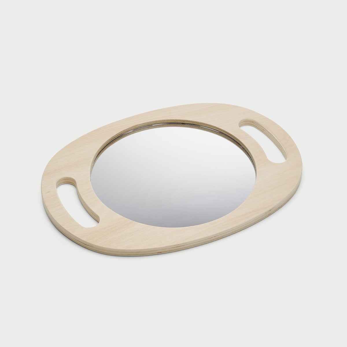 Miroir en bois Tickit® facile à tenir