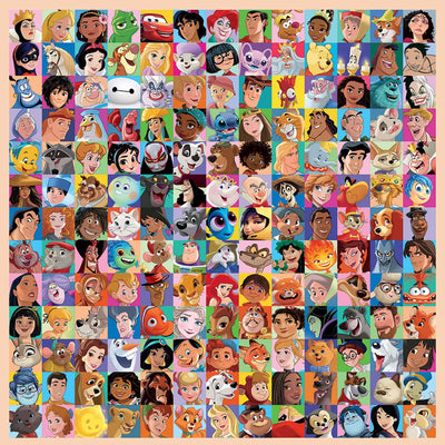 Puzzle Hachette Disney - Puzzle amusant de 1000 pièces.