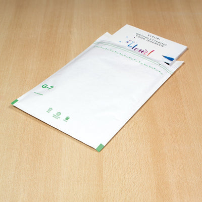Enveloppe à bulles Raadhuis - 250x350mm - g17 - avec bande adhésive - blanc - 100 pièces - rd-306617