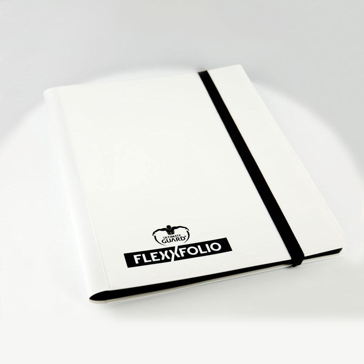 Ultimate guard flexxfolio 360 18 poches - blanc