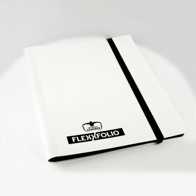 Ultimate guard flexxfolio 360 18 poches - blanc