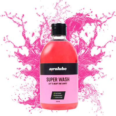 Superwash à vélo Shampooing 500 ml de rouge