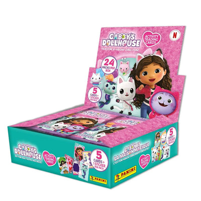 Boîte de cartes à collectionner Panini Gabby's Dollhouse