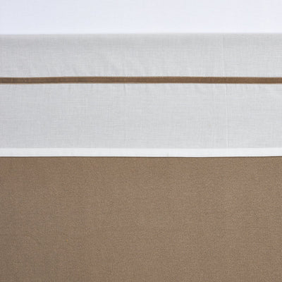 Drap de berceau Meyco - taupe - 100x150cm - 0,3 tog
