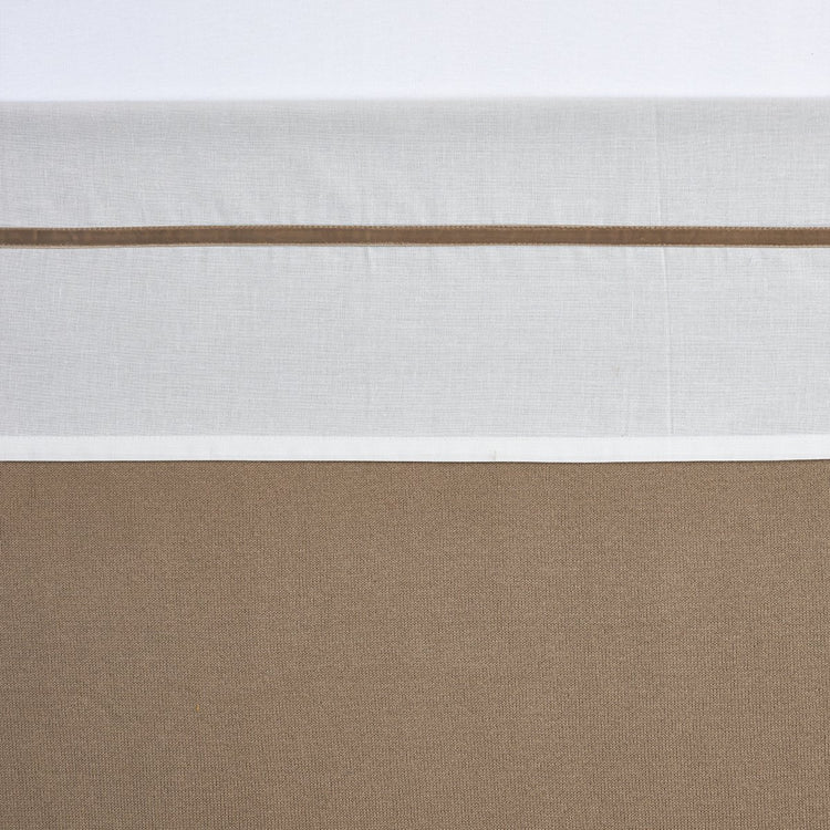 Drap de berceau Meyco - taupe - 100x150cm - 0,3 tog