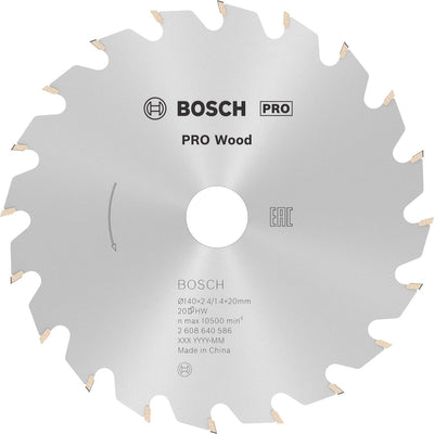 Bosch cirkzb opt 140x20 12,75x2,4 20t wz