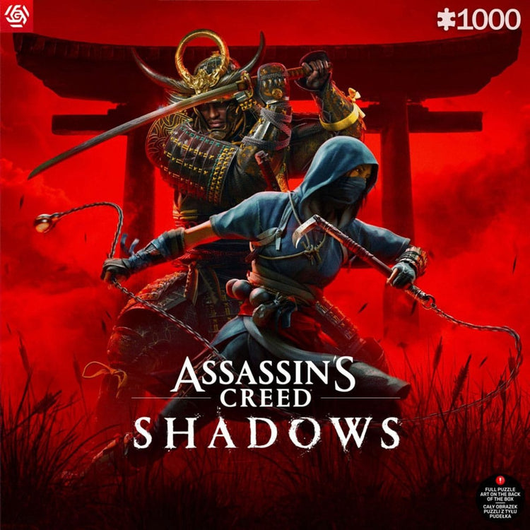 Bon butin assassin's creed shadows - puzzle naoe yasuke - puzzle 1000 pièces