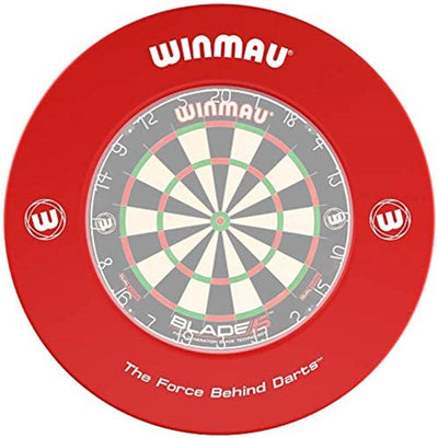 Winmau surround imprimé rouge - entourage de cible de fléchettes