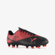 Chaussures de sport unisexe Puma rapid fg ag jr - noir-ultra rouge