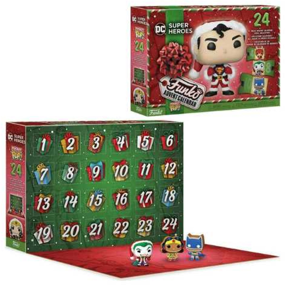 Calendrier de l'Avent Funko DC Super Heroes - Pocket Pop
