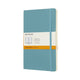 Carnet classique Moleskine - grand - couverture souple - ligné - bleu récif