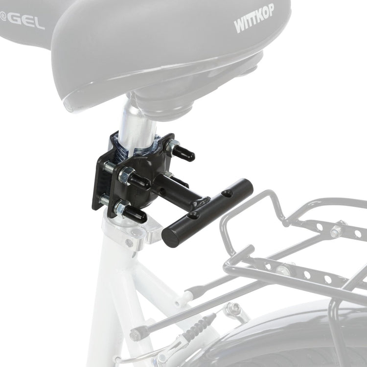 Trixie support tige de selle en forme de T 12860 - pièce de rechange pour support de vélo - convient aux deux côtés