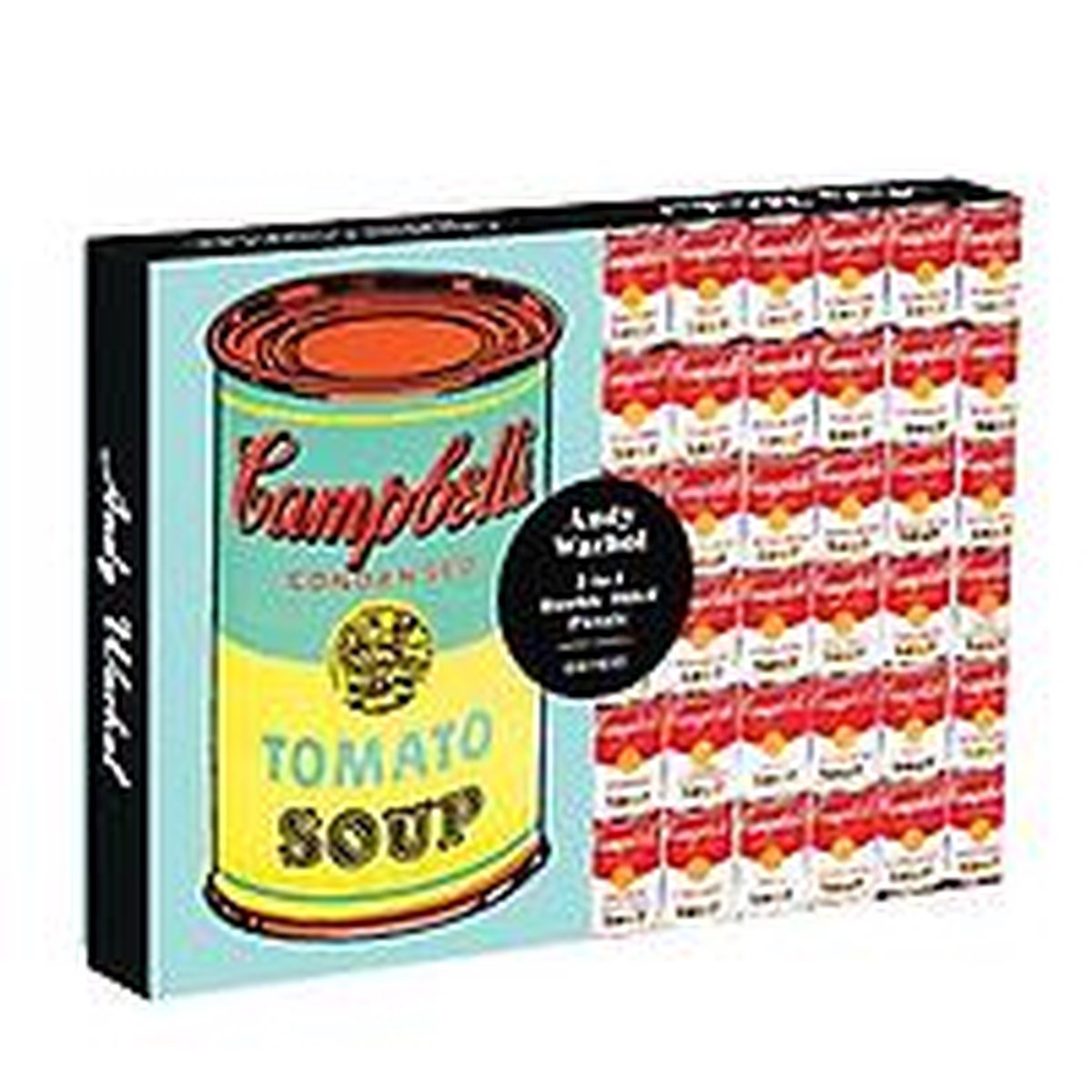 Boîte de soupe Andy Warhol Puzzle recto-verso de 500 pièces