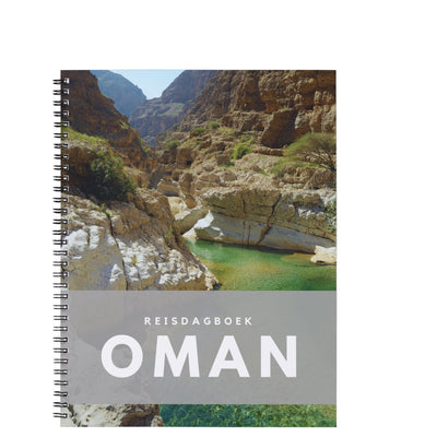 Carnet de voyage Anika Redhed Oman - continuez à écrire dans ce journal