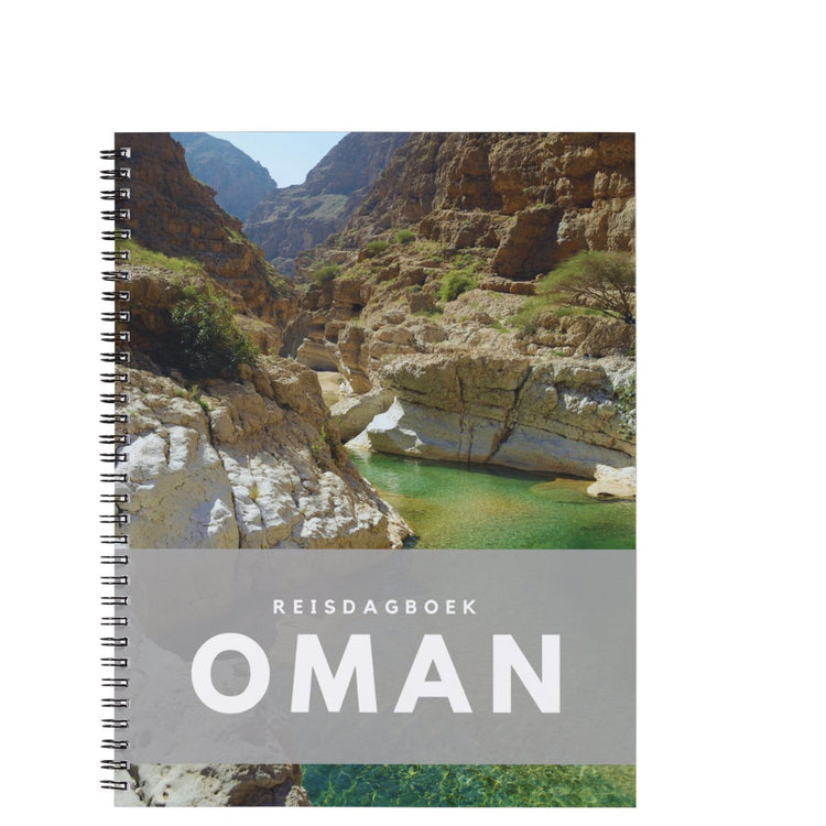 Carnet de voyage Anika Redhed Oman - continuez à écrire dans ce journal