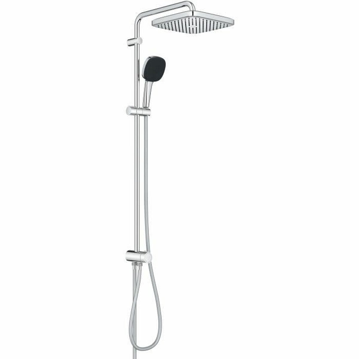 Système de douche Grohe vitalio confort 250 - avec inverseur - sans mitigeur thermostatique - économie d'eau - chrome