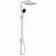 Système de douche Grohe vitalio confort 250 - avec inverseur - sans mitigeur thermostatique - économie d'eau - chrome