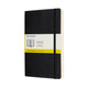 Carnet classique Moleskine - étendu - grand - couverture souple - à carreaux - noir