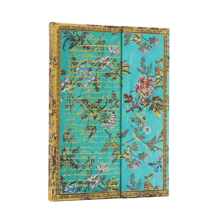 Paperblanks Jane Austen, Persuasion Collection de manuscrits embellis Carnets à couverture rigide Midi doublé Wrap 144 pages 120 g/m²