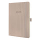 Agenda hebdomadaire Sigel 2026 conceptum - format a5 - taupe - couverture souple - si-c2630