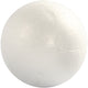 Boules Creativ company, d 10 cm, blanches, 5 pièces 1 boîte