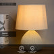 Lucide ramzi - lampe de table - ø 18 cm - 1xe14 - beige - japandi