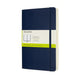 Carnet classique Moleskine - étendu - grand - couverture souple - vierge - bleu saphir