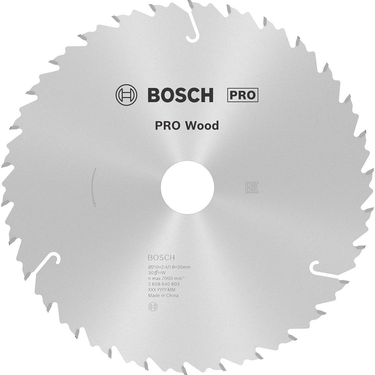 Bosch cirkzb vitesse 210x30x2,6 30t fz wz