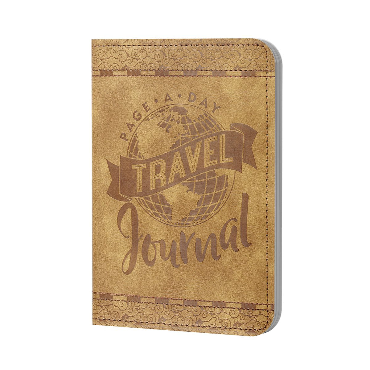 Carnet compact Peter Pauper - voyage d'une page par jour - artisan - 13x18 cm
