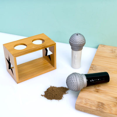 Ensemble sel et poivre pour microphone Winkee