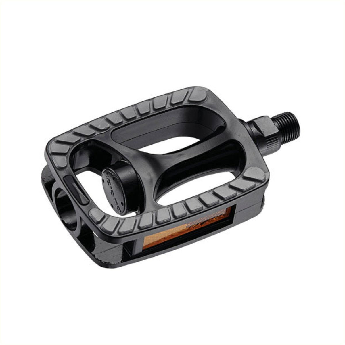 Pédales Union SP-813. 9 16 Plastique, noir gris antidérapant (paquet suspendu)