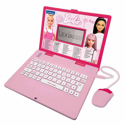 Ordinateur portable éducatif bilingue Lexibook Barbie – 124 activités en français et néerlandais