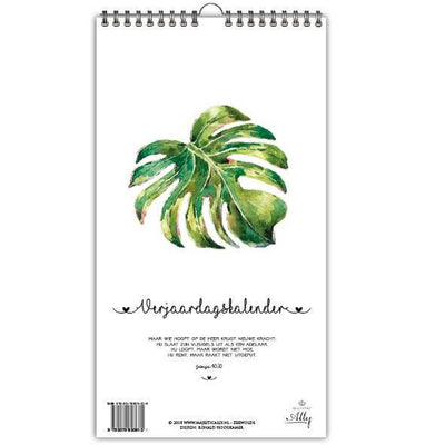 Calendrier d'anniversaire majestueux