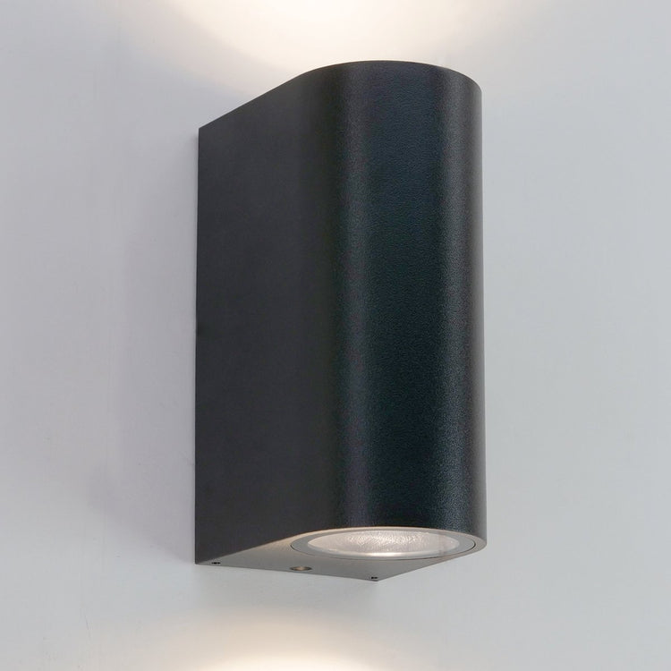 Eglo scogliera-e applique extérieure et intérieure - gu10 - 14 cm - noir