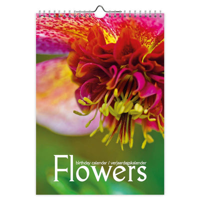 Fleurs de Comello - calendrier d'anniversaire - a4