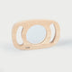 Miroir à main en bois facile à tenir Tickit®