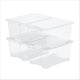 Boîte de rangement Rotho Core Basic - lot de 4 - empilable - 44 litres